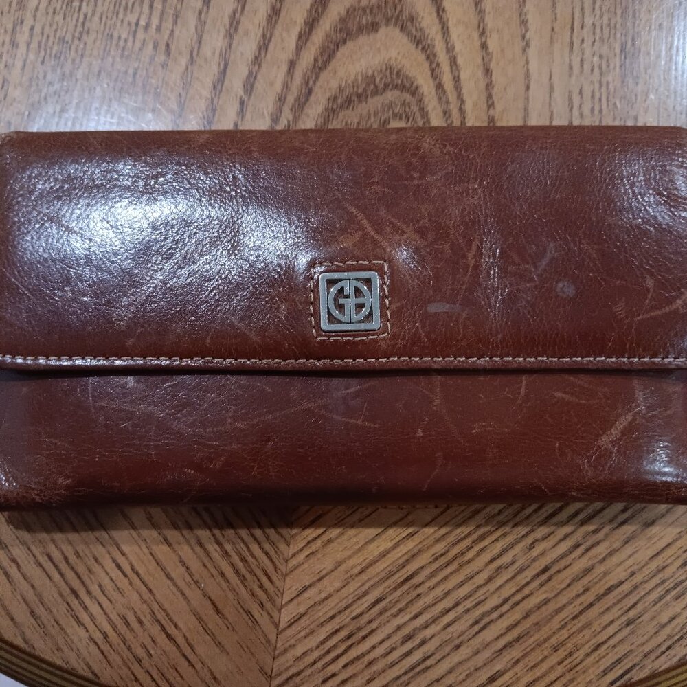 Giani Bernini authentic genuine leather wallet GB